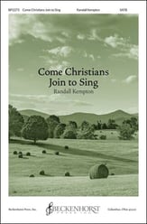 Come, Christians, Join to Sing! SATB choral sheet music cover